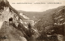 Saint-Claude (Jura). 1644. La roche Percée et le ravin de Septmoncel. Besançon, établissements C. Lardier.