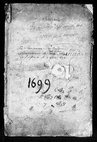 Registre du 1er juillet au 7 novembre 1694
