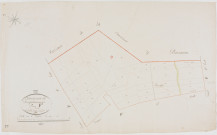 Longchaumois, section F, Rosset, feuille 9.géomètre : Félix aîné