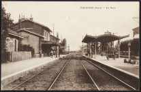 Chaussin - La gare