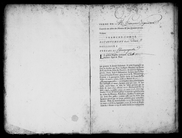 Registre du 16 avril 1756 au 10 juin 1758