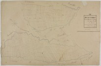 Beaufort, section A, la Prairie, feuille 3.géomètre : Cordier