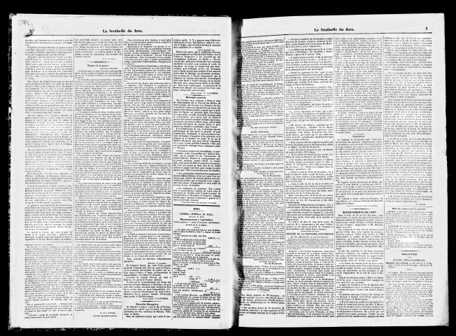 La Sentinelle du Jura.