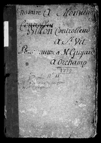 Registre du 1er janvier 1739 au 19 décembre 1741
