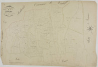 Aubépin (L'), section A, le Biolet, feuille 2.géomètre : Mathieu