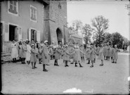 Enfants de la colonie du patronage Sainte-Marguerite. Marie. Nozeroy