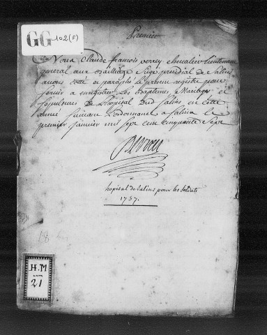 24 janv. 1757-14 nov. 1757. Sépultures des militaires.