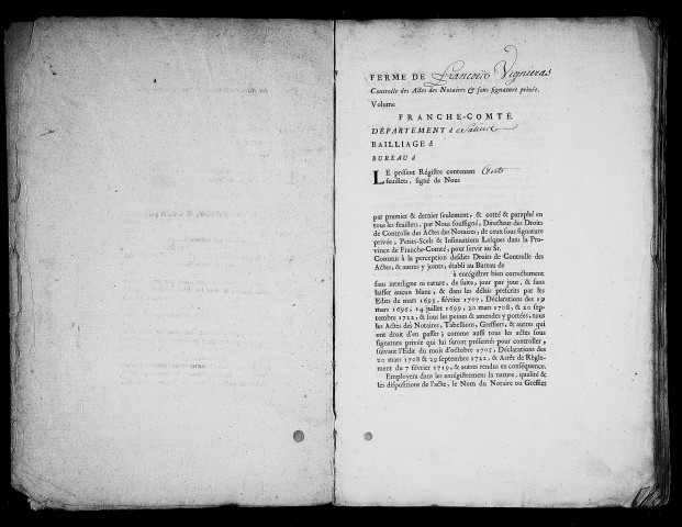 Registre du 10 mars 1757 au 21 mars 1759