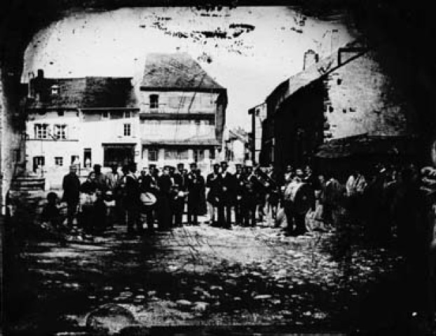 Fanfare sur la place de Nozeroy