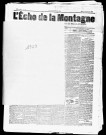L'Echo de la Montagne. 1929-1930.