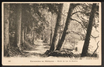 168 – Excursion au Hérisson – Bords du Lac de Bonlieu (Berthaud Frères, Paris - Cliché R. Chapuis)