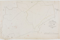 Longchaumois, section H, Charrières, feuille 3.géomètre : Félix cadet