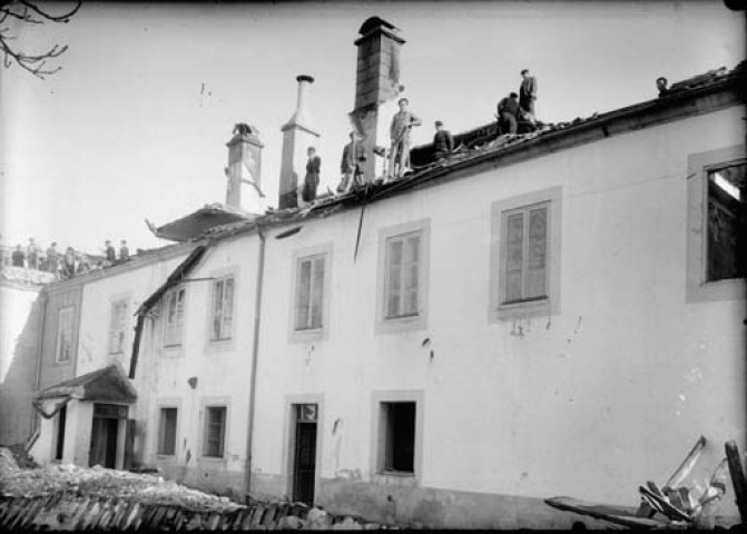 Séminaire, après un incendie