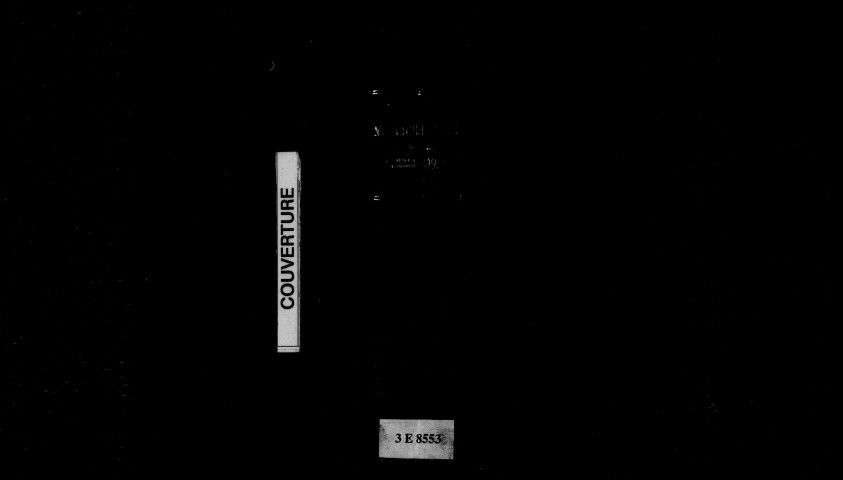 Naissances, mariages, décès, publications de mariage.