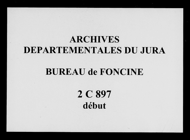 Registre du 12 février 1699 au 20 janvier 1701