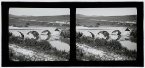 Pont sur l'Ain, route de Marigny.