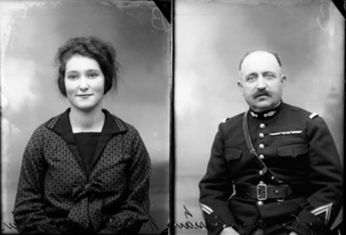 Identités. Mademoiselle Petan. Censeau / Rochet. Poste. Censeau