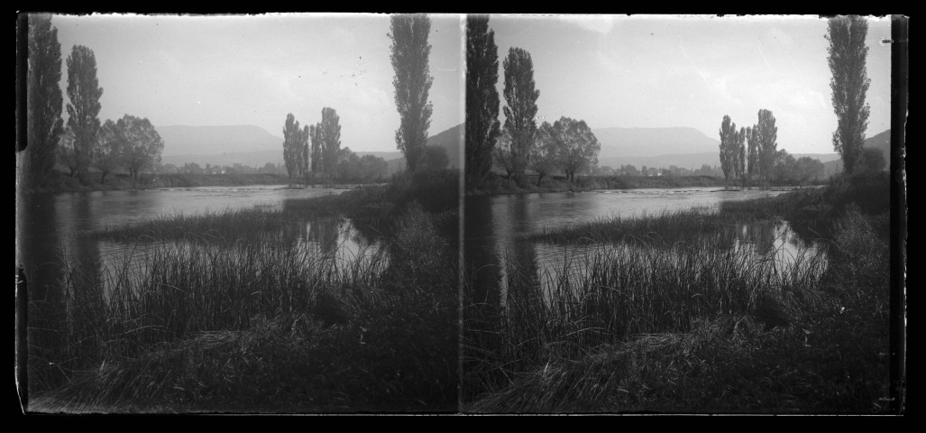 La Loue entre Port-Lesney et Buffard.
