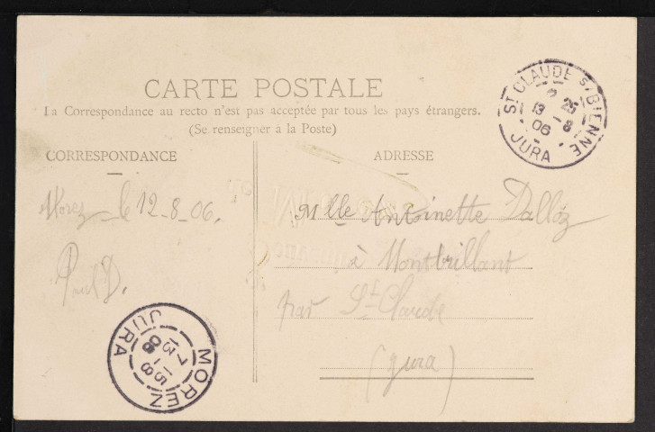 Souvenir de Morez (1906)