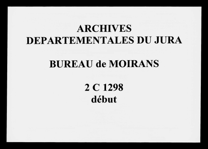 Registre du 1er février 1736 au 8 avril 1738