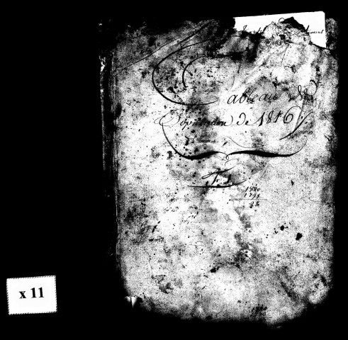 Tableaux nominatifs de la population, 1816. Listes nominatives, 1836, 1846, 1886, 1891 et s.d.
