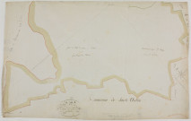 Aumur, section A, le Bief Noir, feuille 5.géomètre : Billet