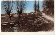 Cesancey (Jura). La fontaine d'amont. Mâcon, Combier.
