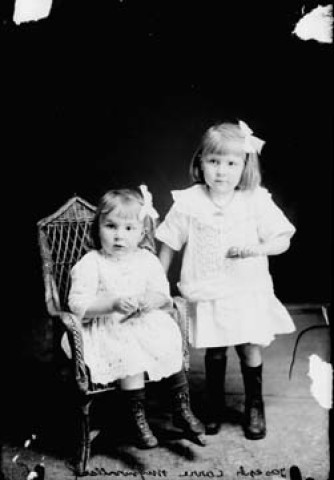 Deux enfants Joseph Carre. Mignovillard