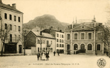 Saint-Claude (Jura). 48. L'hôtel des postes et télégraphes. Tourisme Haut-Jura.