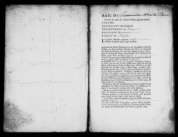 Registre du 18 avril 1745 au 30 avril 1748