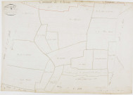 Chemin, section B, les Vieilles Terres, feuille 1.géomètre : Billet