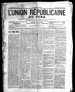 L'Union républicaine du Jura. 2ème semestre 1915.