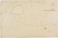 Peintre, section A, Chagniau et le Village, feuille 3.géomètre : Rosset