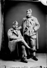 Deux militaires Alfred Jeannin. Censeau