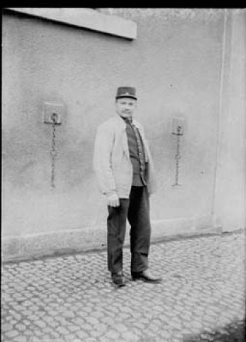 Un militaire. Belfort. 1915