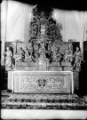 Retable. Intérieur de l'église de Fraroz