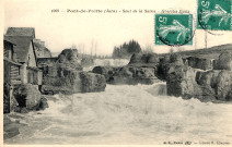 Pont-de-Poitte (Jura). 1099. Le saut de la Saisse, grandes eaux. Paris, B.F.