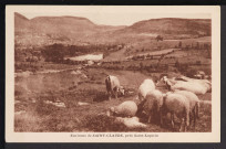 Environs de Saint-Claude, près Saint-Lupicin (Edit. et cliché Karrer – Dôle)