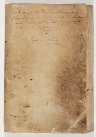 31 décembre 1767 - 30 décembre 1768.