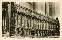 Saint-Claude (Jura). 54. La cathédrale, Les stalles. Paris, imprimerie Lévy Fils et Cie.