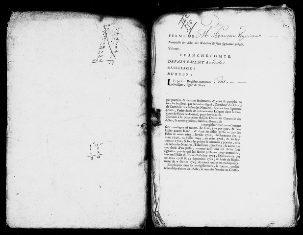 Registre du 29 décembre 1753 au 25 avril 1754