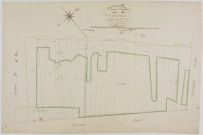 Bois-d'Amont, section B, les Landes d'Amont, feuille 3.géomètre : Rosset