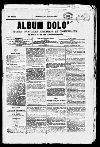 Album dolois (1860-1861)