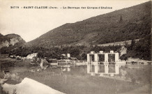 Saint-Claude (Jura). 36778. Le barrage des gorges d'Étables. Besançon, C.L.B.