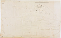 Saint-Aubin, section G, la Borde aux Renards, feuille 6. [1825] géomètre : Tabey