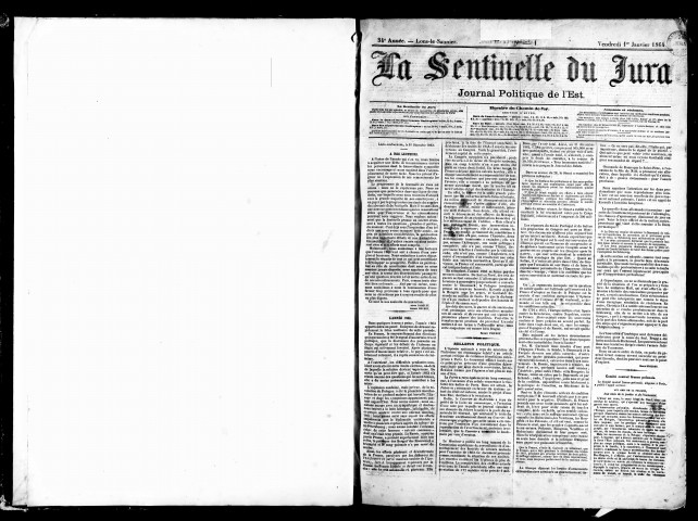 La Sentinelle du Jura.
