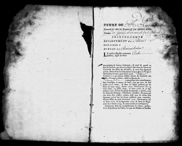 Registre du 23 avril 1758 au 9 juillet 1759