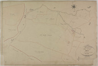 Tourmont, section C, Recin, feuille 1.