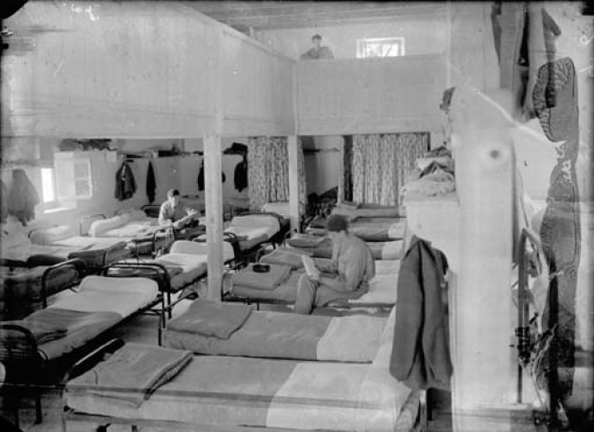 Colonie de Prémanon. Les dortoirs