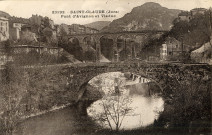 Saint-Claude (Jura). 23192. Le pont d'Avignon et le viaduc. Besançon, C.L.B.
